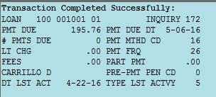 trancode0172results