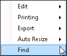 Right-click Menu