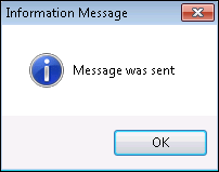 Information Message Dialog