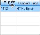 Queue Error Manager List View with Double-arrow Icon