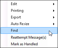 Right-click Menu