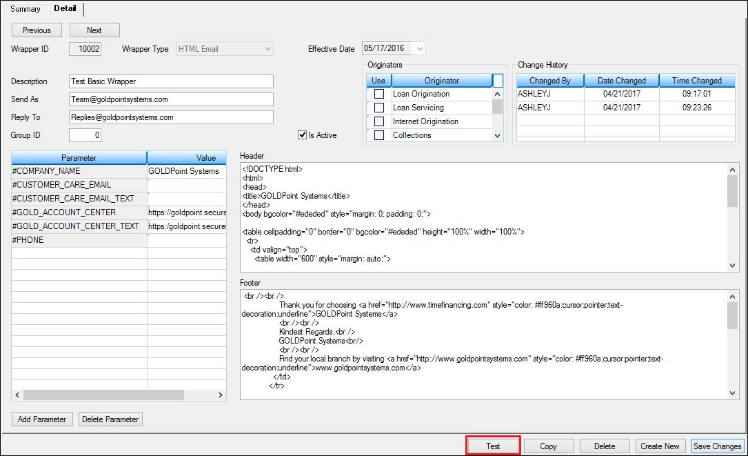 Existing Wrapper Template Ready to Test