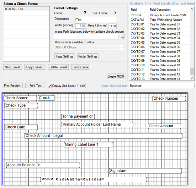 checkformatscreendep