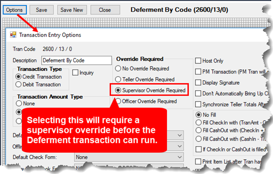 Loans Loan Screens Deferments Screen Deferment Codes