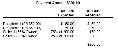 payment amount example