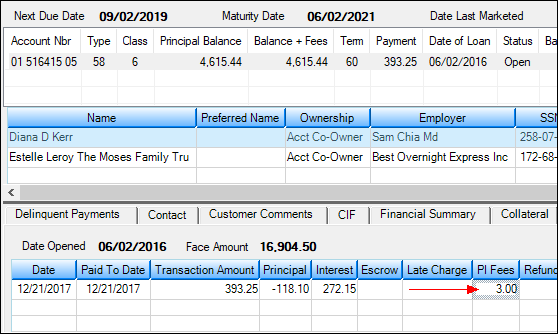 Loans > Marketing and Collections Screen > Loan Disclosure History Tab