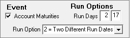 acctmaturities