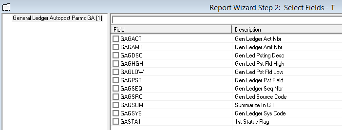 GeneralLedgerAutopostParmsGAGW