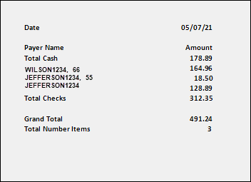 Figure 2: Check-In Number